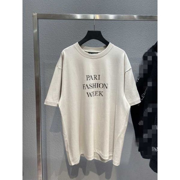 2023 womens designer t shirt tracksuit shirt {straight} correct label mosaic week letters relaxed casual round neck sleeve, White;black
2023 womens designer t shirt tracksuit shirt {straight} correct label mosaic week letters relaxed casual round neck sleeve, White;black