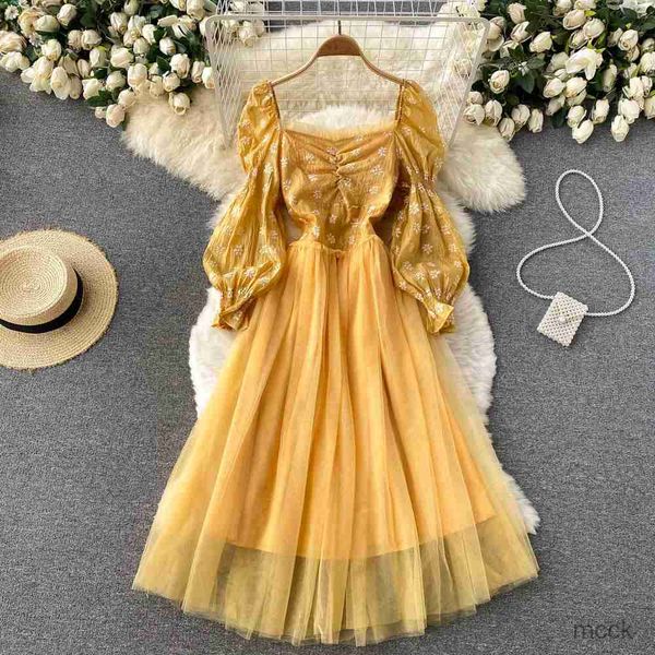 casual dresses french vintage mesh party dress elegant ladies jacquard lantern sleeve square collar yellow evening dresses robe 2022 m230410, Black;gray
casual dresses french vintage mesh party dress elegant ladies jacquard lantern sleeve square collar yellow evening dresses robe 2022 m230410, Black;gray