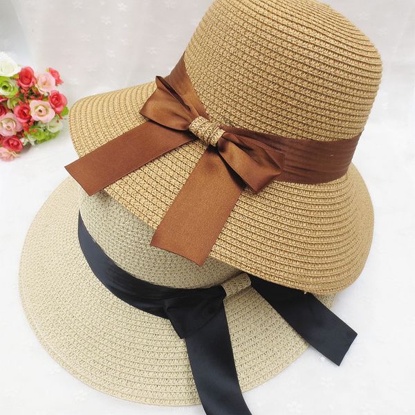 trendy bowknot straw hat women fisherman hat foldable hats beach brim sunshade hat caps wholesale, Blue;gray
trendy bowknot straw hat women fisherman hat foldable hats beach brim sunshade hat caps wholesale, Blue;gray