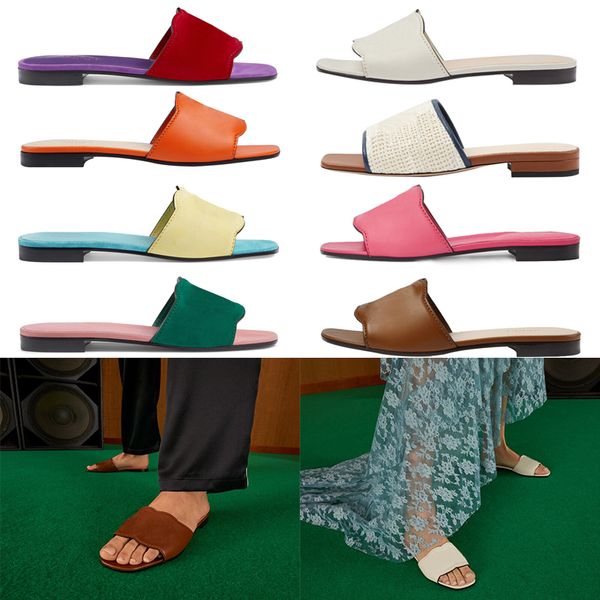 2023 slipper womens embroidered canvas designer slides slip on slippers girls leather genuine flat heel outside matching indoor slides woman, Black
2023 slipper womens embroidered canvas designer slides slip on slippers girls leather genuine flat heel outside matching indoor slides woman, Black