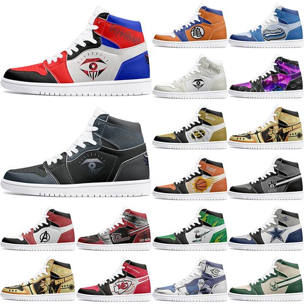New Customized Shoes 1s DIY shoes Basketball Shoes Men's 1 Women 1 Hsome Anime Customized Character Sports Shoes
New Customized Shoes 1s DIY shoes Basketball Shoes Men's 1 Women 1 Hsome Anime Customized Character Sports Shoes