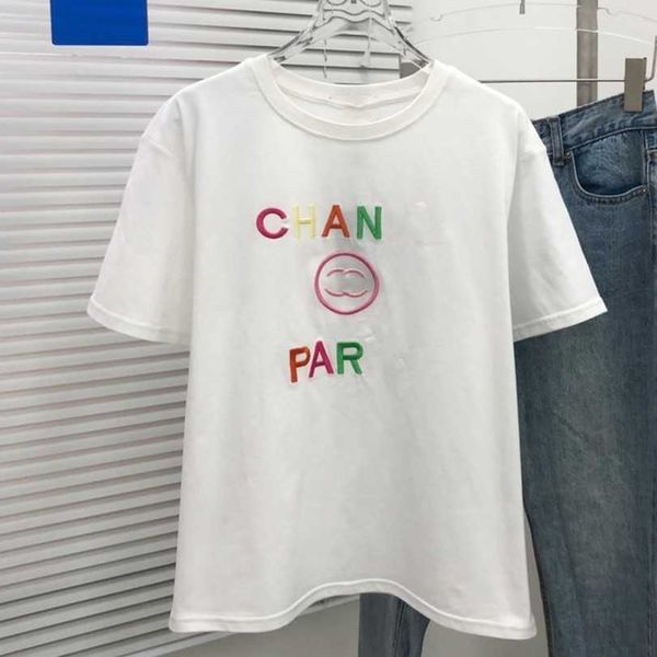 2023 new women's tshirt summer edition loose simple letter couple round neck sleeve t-shirt, White
2023 new women's tshirt summer edition loose simple letter couple round neck sleeve t-shirt, White