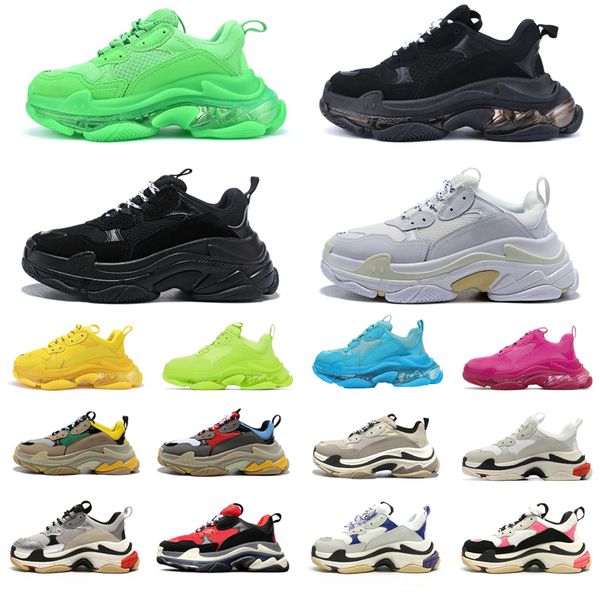 triple s men traniers running shoes plate-forme black white green pink green blue yellow designer durable bottom sneakers 36-45
triple s men traniers running shoes plate-forme black white green pink green blue yellow designer durable bottom sneakers 36-45