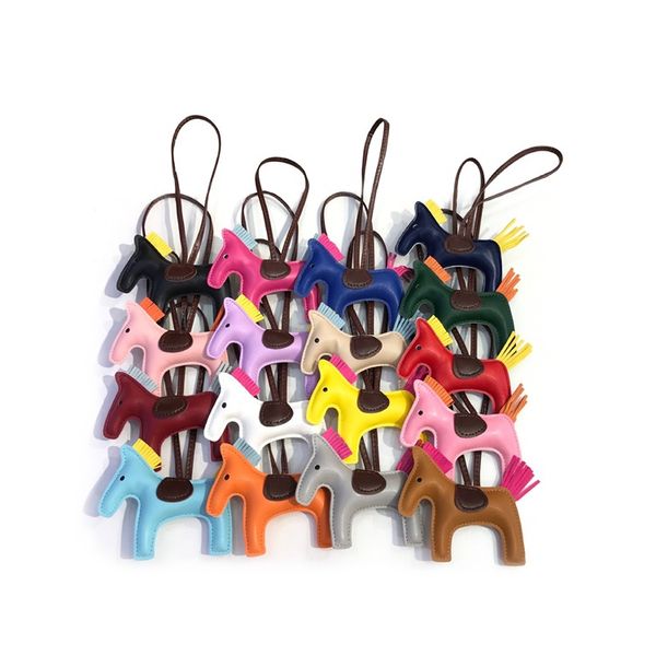 17colors fashion lanyards cute women's bag pendant high-end handmade pu handbag key chains tassel rodeo horse bag charm bag accessories, Silver
17colors fashion lanyards cute women's bag pendant high-end handmade pu handbag key chains tassel rodeo horse bag charm bag accessories, Silver