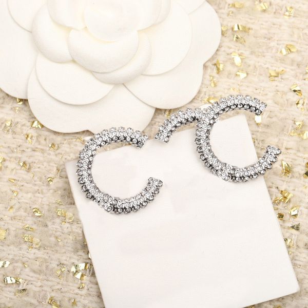 luxury quality charm stud earring with diamond in silver plated have box stamp excellent design ps7807a, Golden
luxury quality charm stud earring with diamond in silver plated have box stamp excellent design ps7807a, Golden