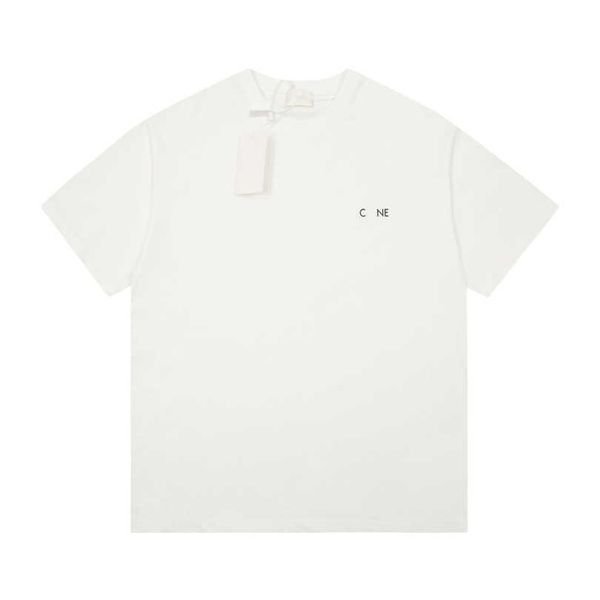 2023 new women's tshirt correct version classic basic solid small letter print os loose sleeve t-shirt, White
2023 new women's tshirt correct version classic basic solid small letter print os loose sleeve t-shirt, White