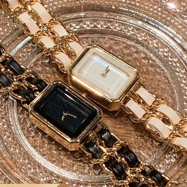 women s watches high grade brand classic premiere quartz watch gold metal and leather band simple rectangle wristwatch ladies bracelet 23041, Slivery;golden
women s watches high grade brand classic premiere quartz watch gold metal and leather band simple rectangle wristwatch ladies bracelet 23041, Slivery;golden