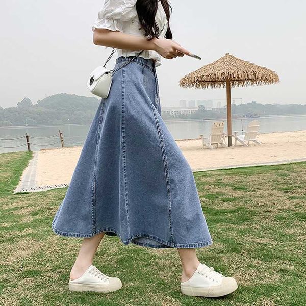 length for half women spring and autumn new large size mid denim with pleats and waist a-line umbrella half skirt, Black
length for half women spring and autumn new large size mid denim with pleats and waist a-line umbrella half skirt, Black