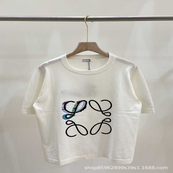 2023 womens designer t shirt tracksuit shirt 2023 summer print letter simple versatile t-shirt loose cover casual ins, White;black
2023 womens designer t shirt tracksuit shirt 2023 summer print letter simple versatile t-shirt loose cover casual ins, White;black