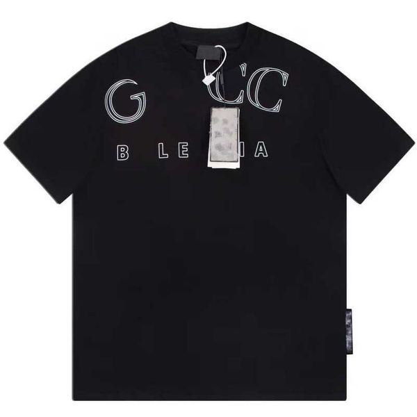 2023 new designer womens t shirt high-end shirt premium edition summer print relaxed sleeve t-shirt, White;black
2023 new designer womens t shirt high-end shirt premium edition summer print relaxed sleeve t-shirt, White;black