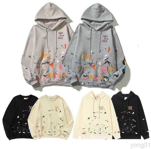 men's hoodies sweatshirts hoodie designer galleryes depts gary painted graffiti used letters printed loose fashion men and women 5cgw, Black
men's hoodies sweatshirts hoodie designer galleryes depts gary painted graffiti used letters printed loose fashion men and women 5cgw, Black