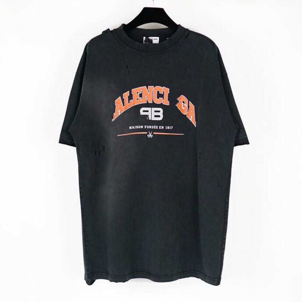 2023 new women's tshirt shirt edition summer scissors damaged hole wash old sleeve t-shirt, White;black
2023 new women's tshirt shirt edition summer scissors damaged hole wash old sleeve t-shirt, White;black