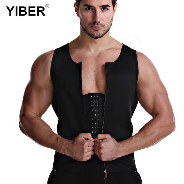 men's body shapers men body shaper slimming belt compression shirt slimming vest corset weight loss undershirts waist trainer belly sha, Black;brown
men's body shapers men body shaper slimming belt compression shirt slimming vest corset weight loss undershirts waist trainer belly sha, Black;brown