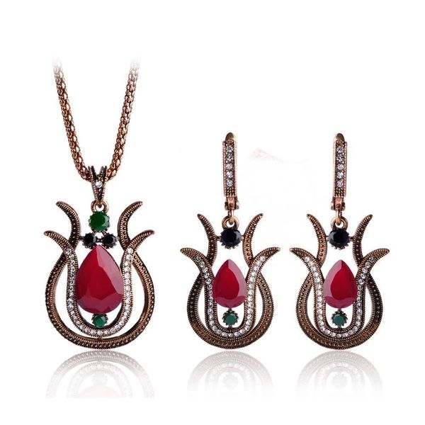 earrings necklace blucome vintage style green tulip flower pendant jewelry set alloy resin women party wedding dress accessories 230410, Silver
earrings necklace blucome vintage style green tulip flower pendant jewelry set alloy resin women party wedding dress accessories 230410, Silver
