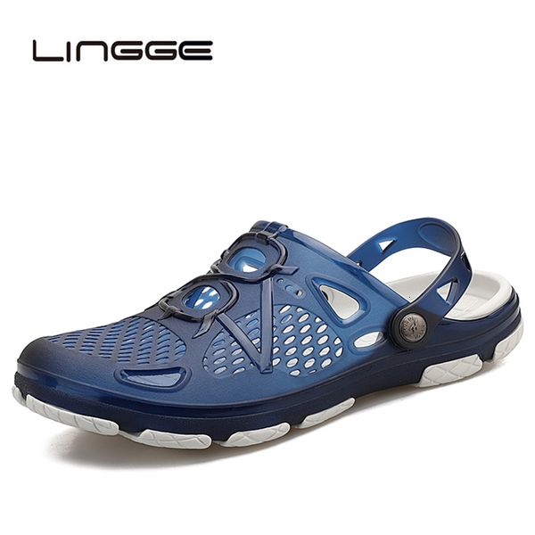 sandals lingge summer jelly shoes men beach hollow slippers flip flops light sandalias outdoor chanclas 230410, Black
sandals lingge summer jelly shoes men beach hollow slippers flip flops light sandalias outdoor chanclas 230410, Black