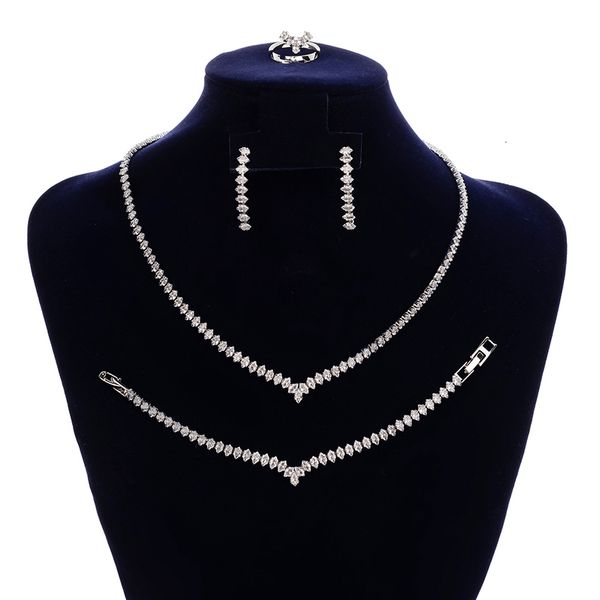 earrings necklace jewelry set hadiyana simple ladies wedding engagement bracelet ring earring bn8004 ensemble bijoux mariage 230410, Silver
earrings necklace jewelry set hadiyana simple ladies wedding engagement bracelet ring earring bn8004 ensemble bijoux mariage 230410, Silver