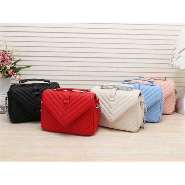fashion women's bag new single shoulder cross v-shaped bag-0325