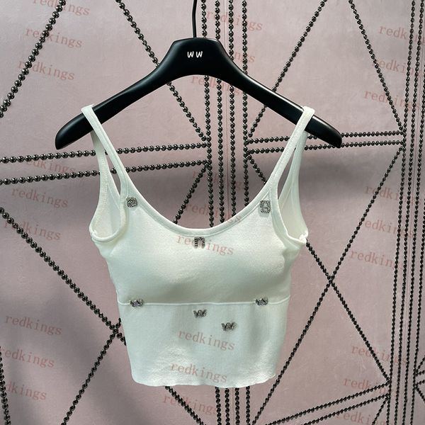 2023 women t shirt vest summer diamond shirt camis strap designer girls shirt summer elastic cotton tee shirt, White
2023 women t shirt vest summer diamond shirt camis strap designer girls shirt summer elastic cotton tee shirt, White