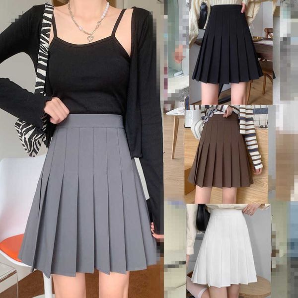 2023 new pleated large half women's jk summer fat girl versatile high waist short a-line skirt, Black
2023 new pleated large half women's jk summer fat girl versatile high waist short a-line skirt, Black
