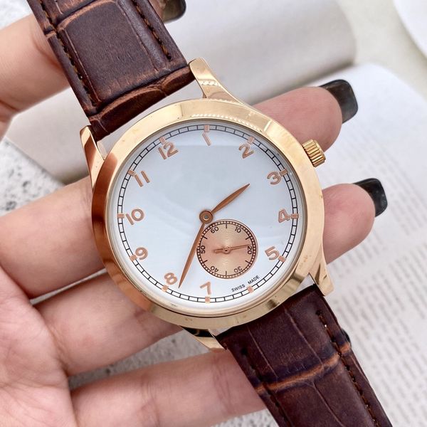 wristwatches for men 2023 new mens watches three needles quartz watch luxury brand leather belt men iw fashion europe designer watches montr, Slivery;golden
wristwatches for men 2023 new mens watches three needles quartz watch luxury brand leather belt men iw fashion europe designer watches montr, Slivery;golden