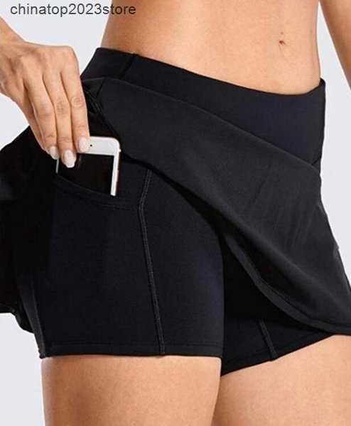 skirts tennis pleated yoga skirt gym clothes women running fitness golf pants shorts sports back waist pocket zipper 2023 390g8, Black
skirts tennis pleated yoga skirt gym clothes women running fitness golf pants shorts sports back waist pocket zipper 2023 390g8, Black