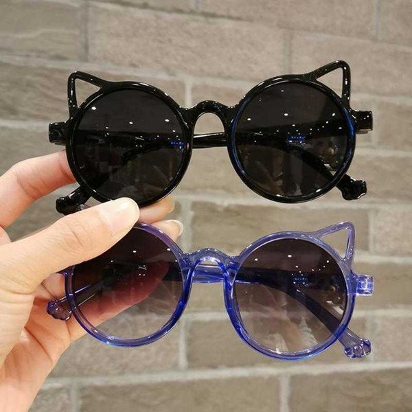 korean fashion cat sunglasses boys and girls vintage round frame ears jelly color, Blue
korean fashion cat sunglasses boys and girls vintage round frame ears jelly color, Blue