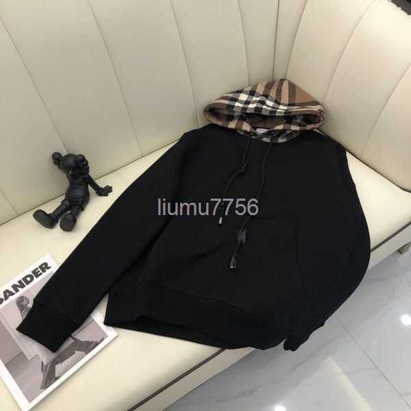 bby hoody designer hoodie tide brand burb hooded sweater classic plaid stitching loose os pullover men women hoodies fashion cotton jacket 1, Black
bby hoody designer hoodie tide brand burb hooded sweater classic plaid stitching loose os pullover men women hoodies fashion cotton jacket 1, Black