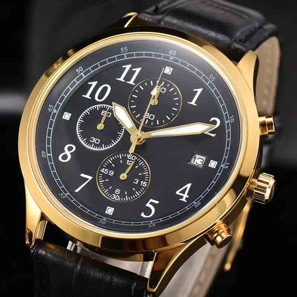 men luxury watch mens watches quarz chronograph movement rubber sports montre de luxe master watches leather wristwatches101, Slivery;brown
men luxury watch mens watches quarz chronograph movement rubber sports montre de luxe master watches leather wristwatches101, Slivery;brown