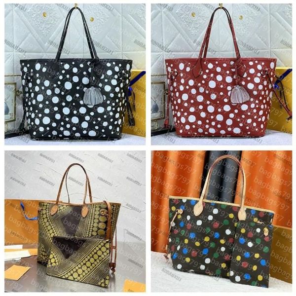 totes 23ss yk never shopping bag designer polka dots mm tote women yayoi kusama composite bag with zipped pouch leather shoulder bags u ogqs
totes 23ss yk never shopping bag designer polka dots mm tote women yayoi kusama composite bag with zipped pouch leather shoulder bags u ogqs