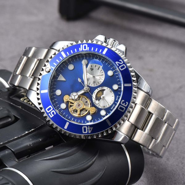 rlx.multifunction watches mechanical watches men's watches luxury watches, Slivery;brown
rlx.multifunction watches mechanical watches men's watches luxury watches, Slivery;brown