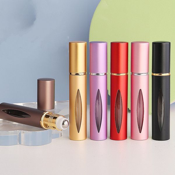 10ml roll on bottle with stainless steel roller ball aluminum refillable perfume glass essential oil vials f1936
10ml roll on bottle with stainless steel roller ball aluminum refillable perfume glass essential oil vials f1936