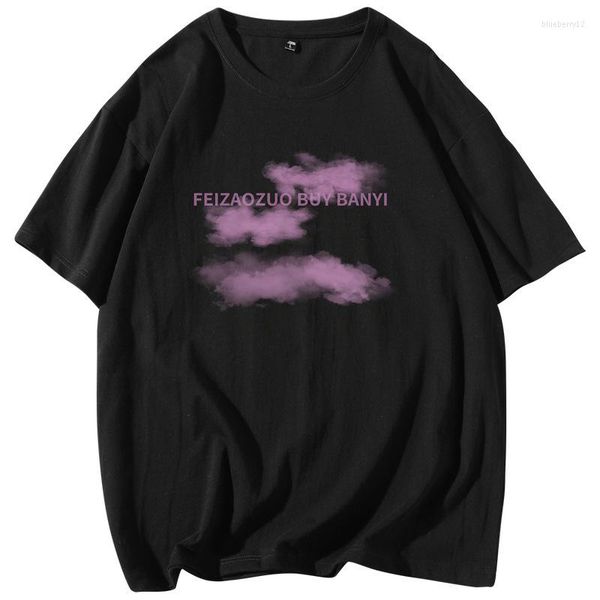 t men's shirts 2023 summer style short-sleeved t-shirt mens cloud brand tee simple loose casual cotton round neck, White;black
t men's shirts 2023 summer style short-sleeved t-shirt mens cloud brand tee simple loose casual cotton round neck, White;black