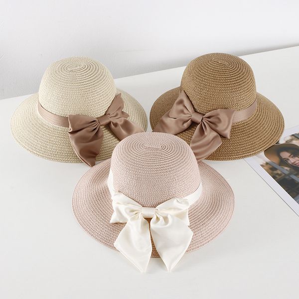 classic bowknot fisherman hats ladies straw hat summer outing beach sun hat wholesale, Blue;gray
classic bowknot fisherman hats ladies straw hat summer outing beach sun hat wholesale, Blue;gray