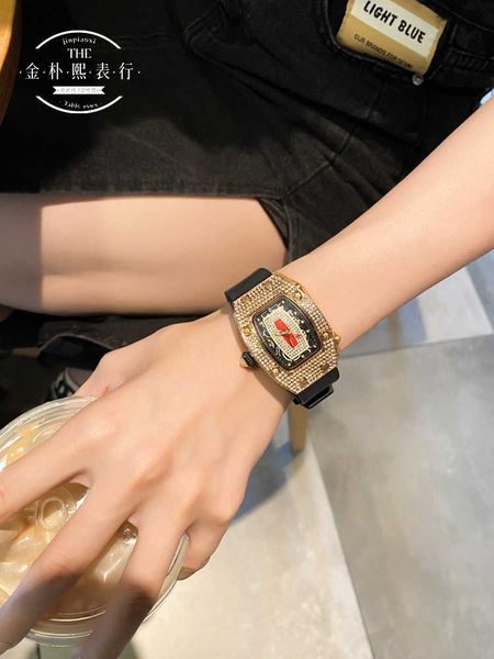 luxury milles richards watch women's summer 2021 new miller small group full diamond luxury bucket women's ten brands ayw, Slivery;black
luxury milles richards watch women's summer 2021 new miller small group full diamond luxury bucket women's ten brands ayw, Slivery;black