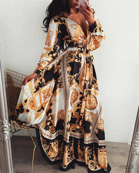 2023 summer for women boho wrap lond dress print v-neck long sleeve holiday maxi loose sundress floral elegante dresses cocktail party m2304, Black;gray
2023 summer for women boho wrap lond dress print v-neck long sleeve holiday maxi loose sundress floral elegante dresses cocktail party m2304, Black;gray