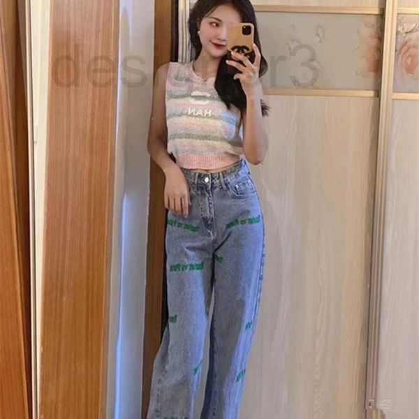 women's tanks & camis designer 23 spring/summer new chic letter pattern jacquard gentle temperament fashion striped knitted tank for wo, White
women's tanks & camis designer 23 spring/summer new chic letter pattern jacquard gentle temperament fashion striped knitted tank for wo, White