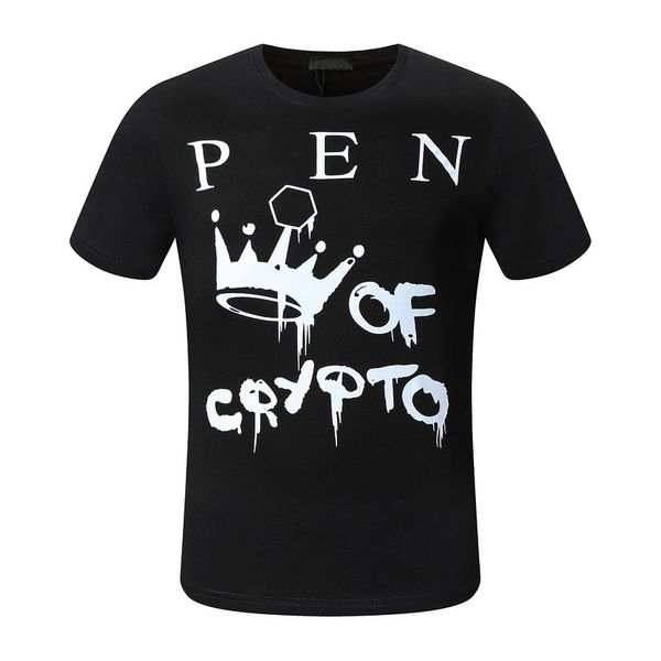 new phillip plain men's t-shirts designer pp skull diamond printing t shirt short sleeve dollar brown bear brand tee o-neck streetwear, White;black
new phillip plain men's t-shirts designer pp skull diamond printing t shirt short sleeve dollar brown bear brand tee o-neck streetwear, White;black
