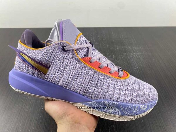 men xx basketball shoes lebrons 20 trainers violet frost metallic gold purple outdoor sneakers size 39-46
men xx basketball shoes lebrons 20 trainers violet frost metallic gold purple outdoor sneakers size 39-46