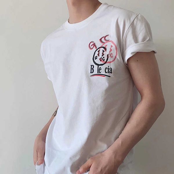 2023 womens designer t shirt tracksuit premium quality version summer family english label loose sleeve t-shirt, White;black
2023 womens designer t shirt tracksuit premium quality version summer family english label loose sleeve t-shirt, White;black