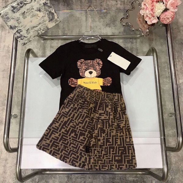 clothing set children's high-quality designer 2 pieces summer t-shirt festival clothing cartoon short sleeve t-shirt shorts 90cm-160cm, White
clothing set children's high-quality designer 2 pieces summer t-shirt festival clothing cartoon short sleeve t-shirt shorts 90cm-160cm, White