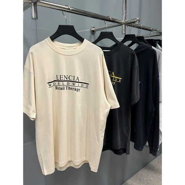 2023 new designer womens t shirt high-end shirt {straight} high edition family therapy letter print loose round neck casual sleeve, White;black
2023 new designer womens t shirt high-end shirt {straight} high edition family therapy letter print loose round neck casual sleeve, White;black
