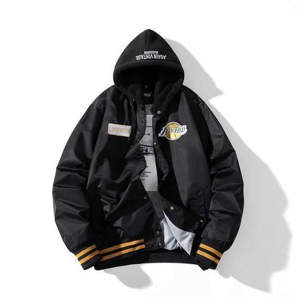 men's jackets american baseball suit and women's fashion retro embroidery pilot jacket loose brand spring autumn winter thickened, Black;brown
men's jackets american baseball suit and women's fashion retro embroidery pilot jacket loose brand spring autumn winter thickened, Black;brown