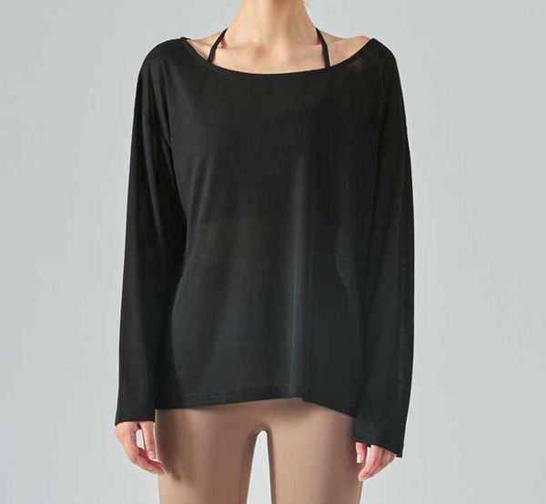 women's t-shirt designer alos yoga new t-shirt women's quick-drying clothessummer loose sports blouse fitness yoga suit long sleev, White
women's t-shirt designer alos yoga new t-shirt women's quick-drying clothessummer loose sports blouse fitness yoga suit long sleev, White