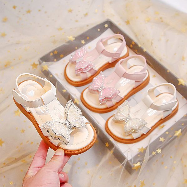 first walkers girls' shoes summer children's sandals soft sole open toe fashion butterfly princess shoes baby sandals 230410
first walkers girls' shoes summer children's sandals soft sole open toe fashion butterfly princess shoes baby sandals 230410