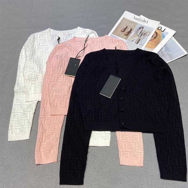 womens designer t shirt shirt spring autumn versatile temperament 3d letter hollow jacquard v-neck knitted cardigan top, White;black
womens designer t shirt shirt spring autumn versatile temperament 3d letter hollow jacquard v-neck knitted cardigan top, White;black