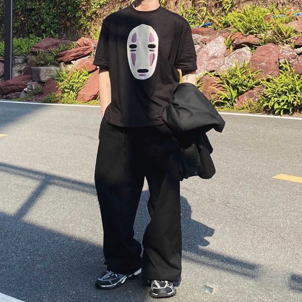 2023 womens designer t shirt tracksuit shirt correct spring street luojia 23ss embroidery qianxun series faceless os loose 5/4 sleeve t-shir, White
2023 womens designer t shirt tracksuit shirt correct spring street luojia 23ss embroidery qianxun series faceless os loose 5/4 sleeve t-shir, White