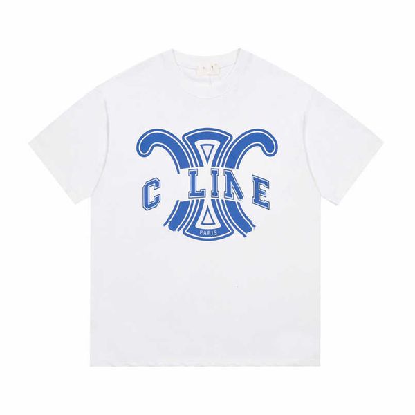 2023 womens designer t shirt tracksuit shirt high edition 2023 summer double chain print os loose sleeve t-shirt underlay, White
2023 womens designer t shirt tracksuit shirt high edition 2023 summer double chain print os loose sleeve t-shirt underlay, White