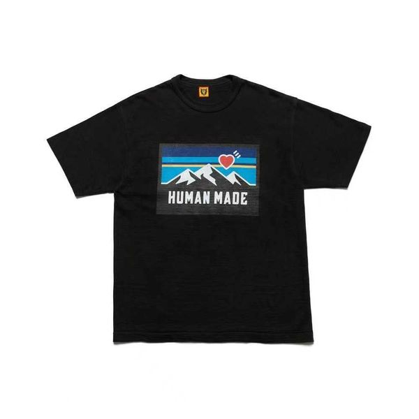 2023 summer new human made fuji mountain printed short sleeve t-shirt relaxed casual men's and women's lovers, Black;white
2023 summer new human made fuji mountain printed short sleeve t-shirt relaxed casual men's and women's lovers, Black;white