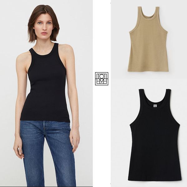 camisoles tanks toteme thread solid color slim female vest women premium grey racer organic cotton 230410, Black;white
camisoles tanks toteme thread solid color slim female vest women premium grey racer organic cotton 230410, Black;white