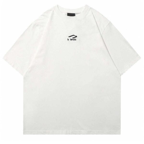 luxury designer women t shirt shirt high family sleeve round neck t-shirt loose embroidery letter versatile tee top, White;black
luxury designer women t shirt shirt high family sleeve round neck t-shirt loose embroidery letter versatile tee top, White;black